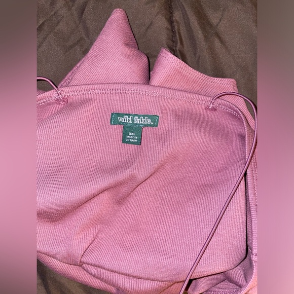 Wild Fable Purple Ribbed Bodysuit Size XXL - Picture 3 of 3